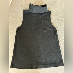 Babaton Black Sleeveless Turtleneck Tank Women’s Size Medium Aritzia